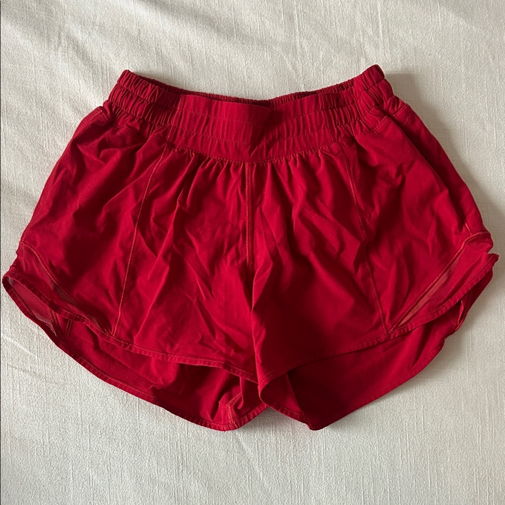 lululemon athletica Scarlet Athletic Shorts